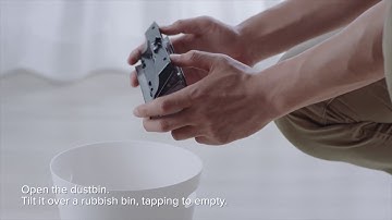 Roborock S4 Emptying and cleaning the dustbin