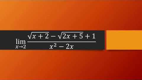 Limit of Rational Function with 2 Radicals and 3 Terms [Part 2]