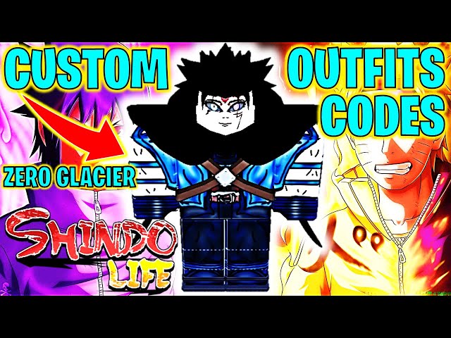 ⭐NEW SHINDO LIFE CUSTOM OUTFITS CODES #34⭐ in 2023