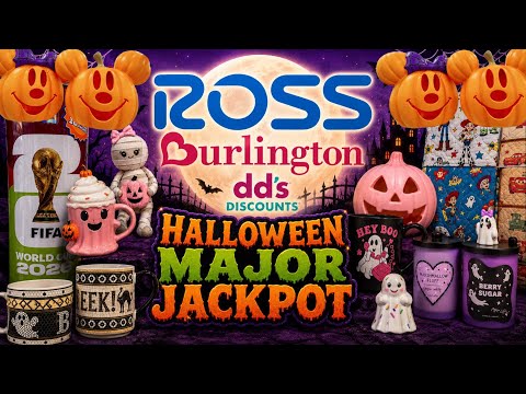 🎃Halloween 2026 JACKPOT Hunt! Ross, Burlington & DD'S Discount