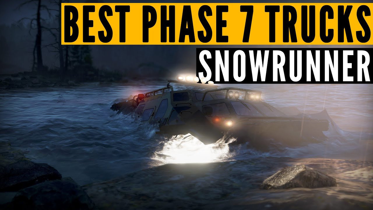 Top 10 BEST trucks for SnowRunner Phase 7 TENNESSEE YouTube