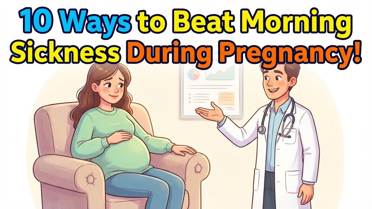 10 WAYS TO REDUCE MORNING SICKNESS DURING PREGNANCY