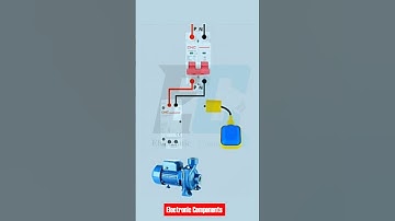 Float switch connected with modular contactor #shots