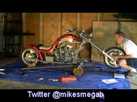 villain 250cc mini chopper