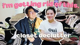 Extreme Closet Declutter + Selling my Pre-Loved Clothes! ✨🇵🇭