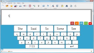 How to use Clicker 7 and SuperKeys