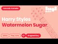 Harry Styles - Watermelon Sugar (Karaoke Acoustic Guitar)