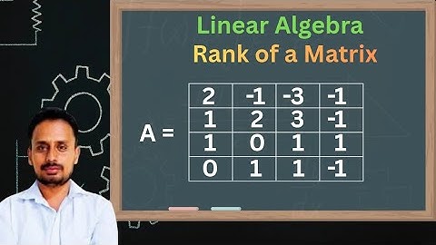 Finding the Rank of a Matrix | Solved Example Pt. 4 | Linear Algebra