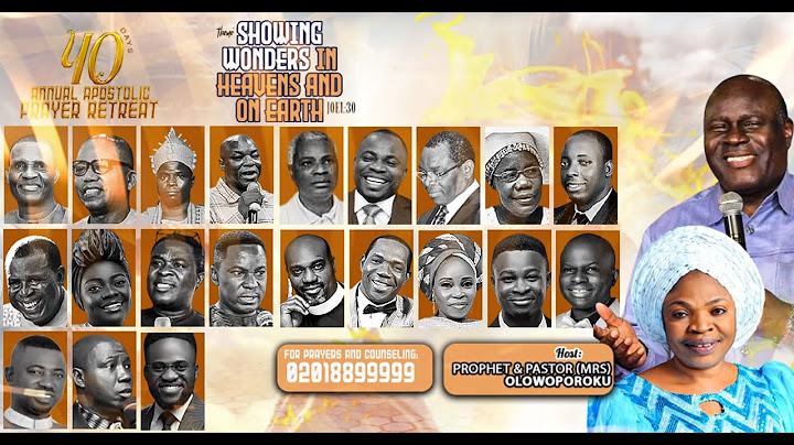 40 DAYS ANNUAL APOSTOLIC PRAYER RETREAT || DAY 22 || WITH PROPHET P.A OLOWOPOROKU 13/07/2025