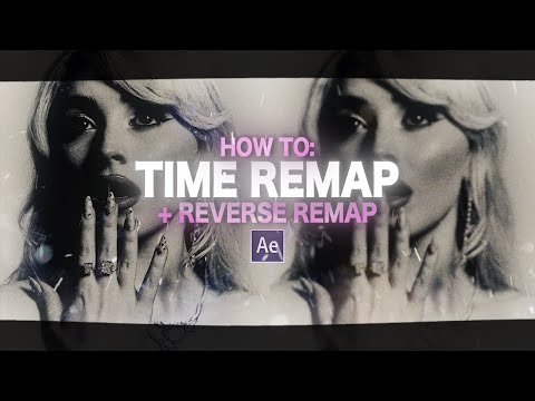 time remap (+ reverse remap) | after effects