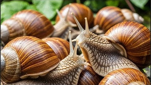 Decoding the Snails: An Closer Look at Their Anatomy and Behavior