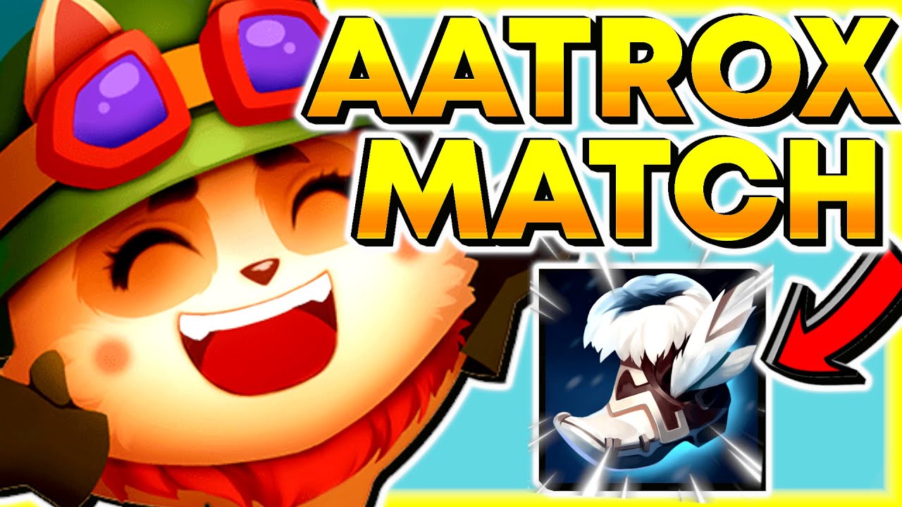 TEEMO vs AATROX BUILD -  BEST TEEMO BUILD FOR AATROX LANE   