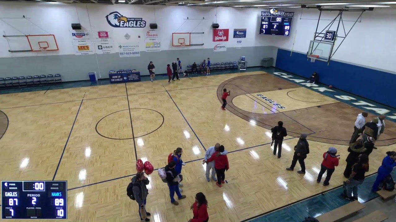 Clark state community college vs hocking college mens other basketball