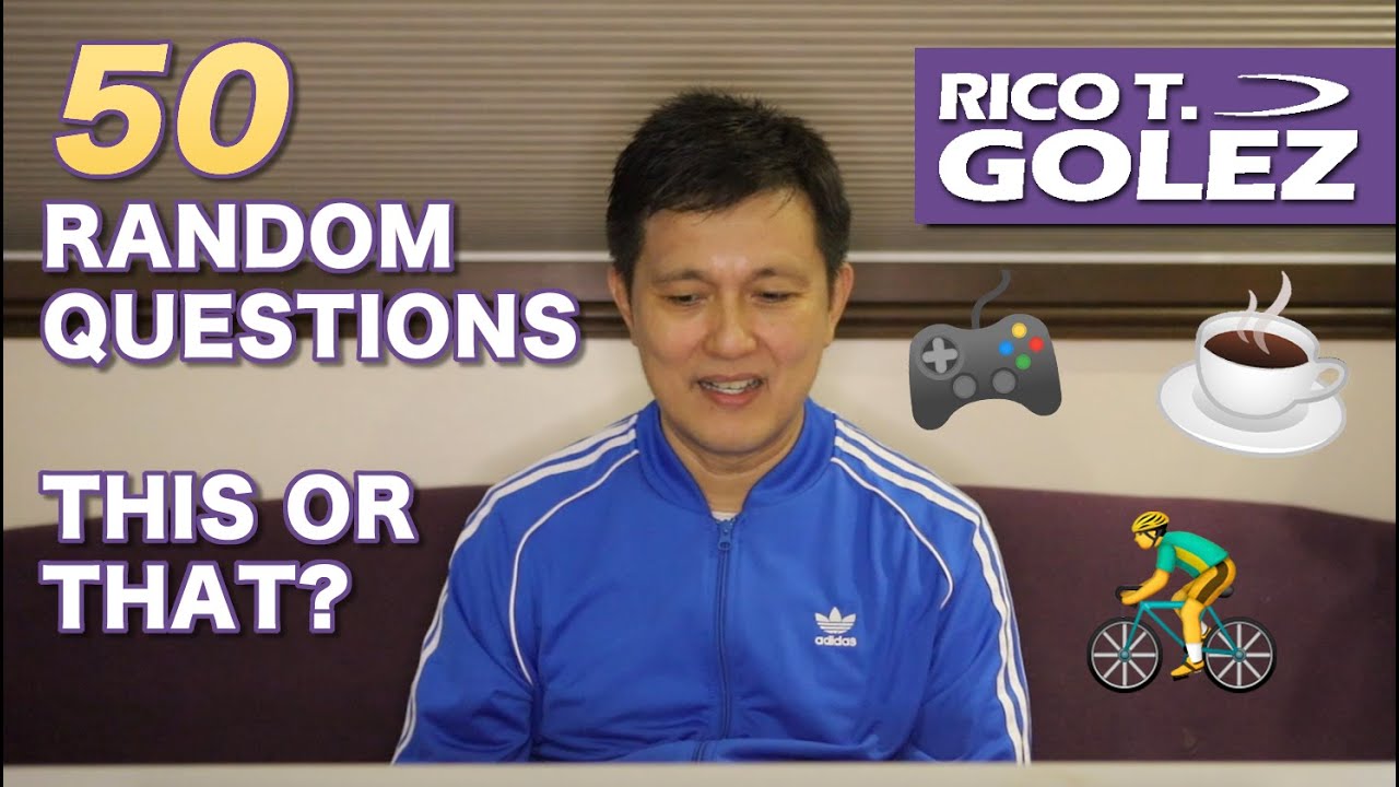 50 QUESTIONS | Vice Mayor Rico Golez