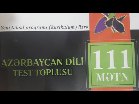 RM-111 mətn cavabları(təmiz çəkiliş)