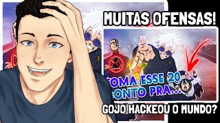 HACKEOU O MUNDO! POR QUE O GOJO É TÃO DESUMILDE? O RECEPTÁCULO DO MESTRE TEKKEN @VoiceMakers