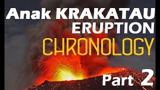Anak Krakatoa Volcano Chronology - PART 2 - Violent Spectacular Growth