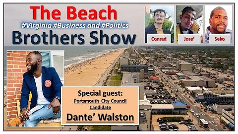 Dante' Walston visits The Beach Brothers Show! Wha...