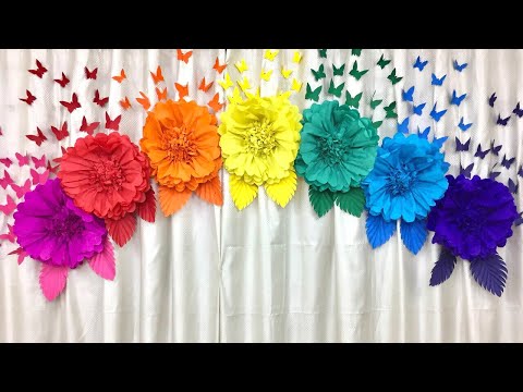 easy-paper-flowers-birthday-decoration-at-home|