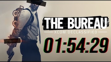 The Bureau: Xcom Declassified Speedrun | 1:54:29 | WR