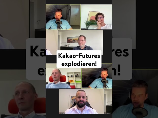 Aus unserer #Trader- und #Investorenkonferenz: Die #Kakao-#Futures explodieren!