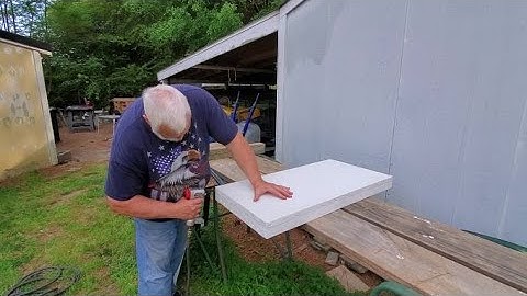Layens Horizontal Hive Build PART 3: Roofing Using our Homemade Sheet Metal Bender