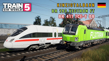 KINZIGTALBAHN 🇩🇪 First Look - BR 411 ICE-T & BR 193 VECTRON - TRAIN SIM WORLD 5!!
