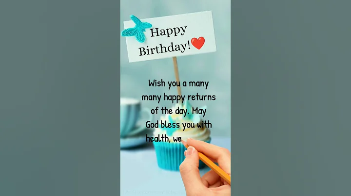 Heart touching birthday wishes message #shorts #happybirthday - DayDayNews