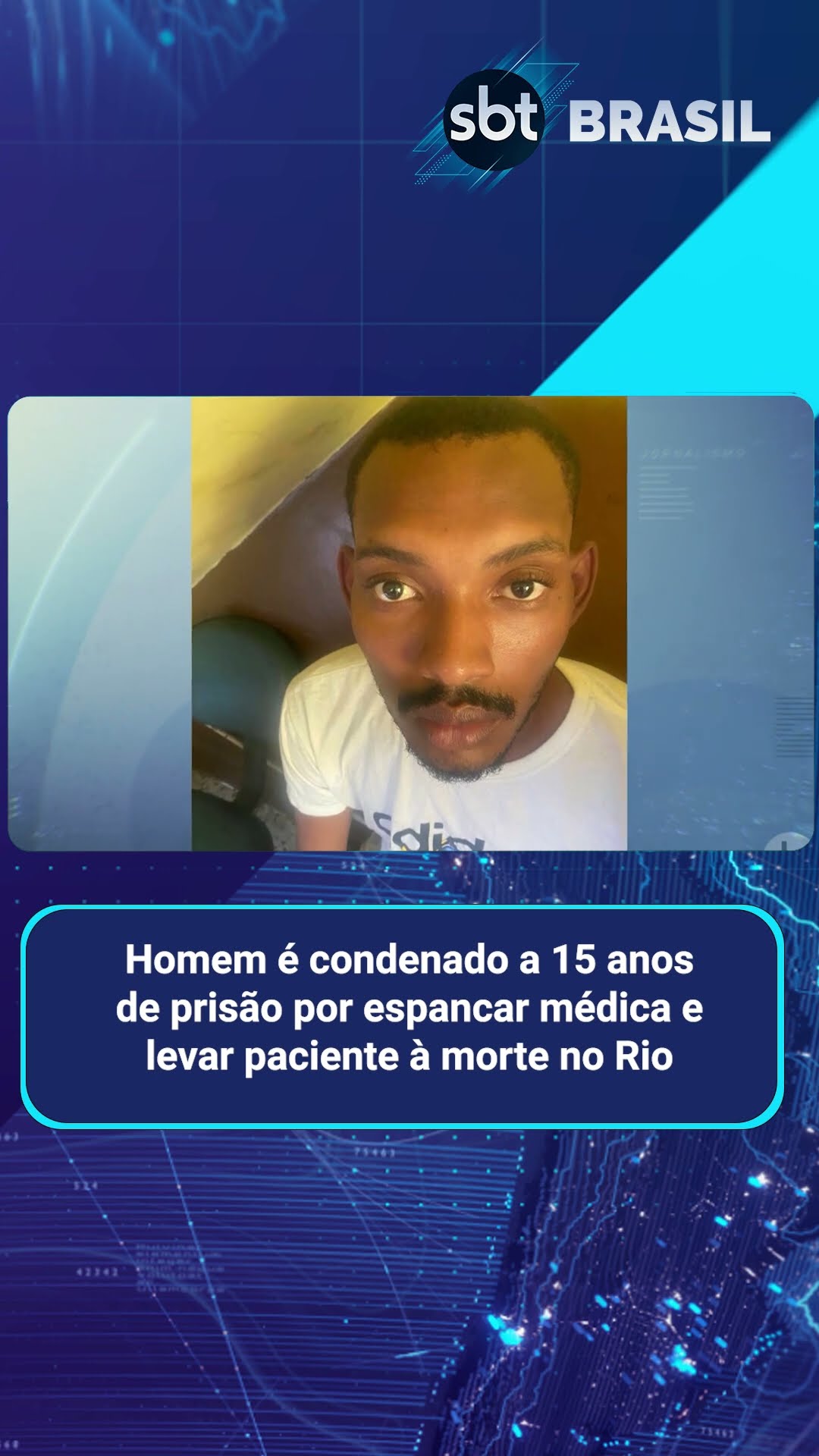 Homem acusado de espancar médica e matar paciente é condenado | SBT Brasil (07/02/25)