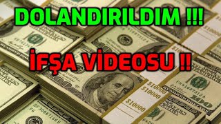 Artik Her Şey Açiğa Çikicak Bi̇sküvi̇ İfşa Bi̇sküvi̇ Tarafindan Dolandirildim