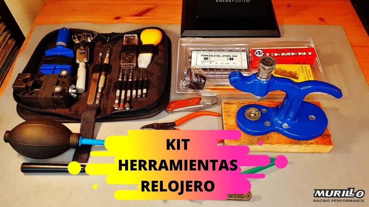 Herramientas de relojero. Haz el mantenimiento tu mismo/Watchmaker tools.Do  the maintenance yourself 