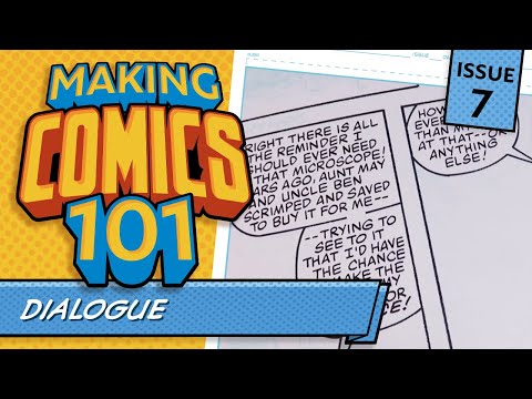 How To Write Dialogue for Comics! Making Comics 101 #7