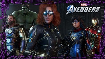 MARVEL AVENGERS 4K UHD Gameplay Walkthrough | EPISODE 1 Open Beta FIRST LOOK
