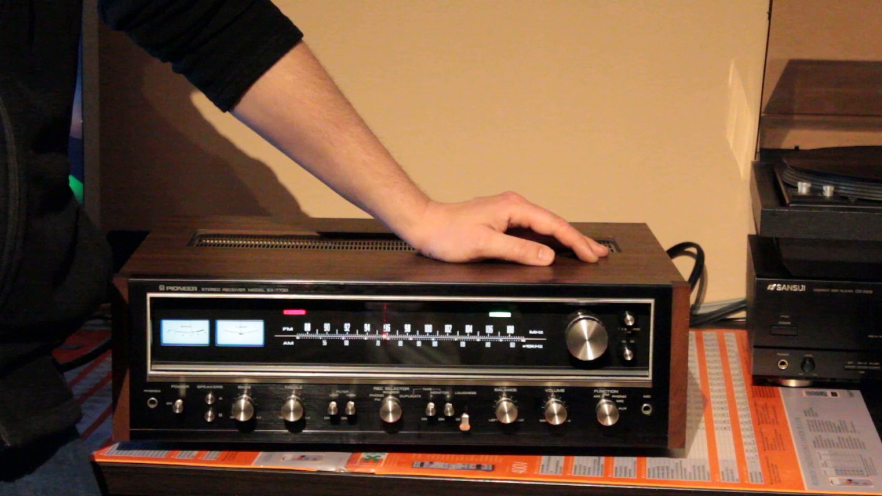 TEST PIONEER SX 7730 AUDIO GOLDEN AGE - YouTube