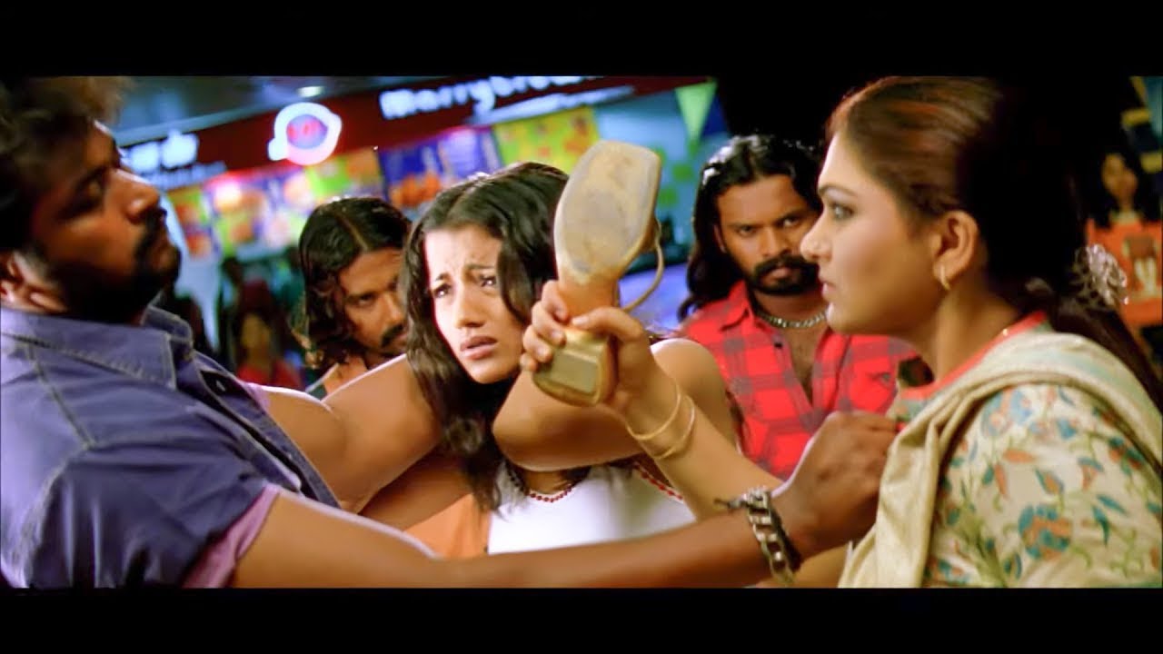 Chiranjeevi Hindi Movie Romantic Love Story | Trisha South Movie
