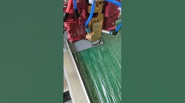 PU Gasket dispensing machine  #cnc #machinemachine