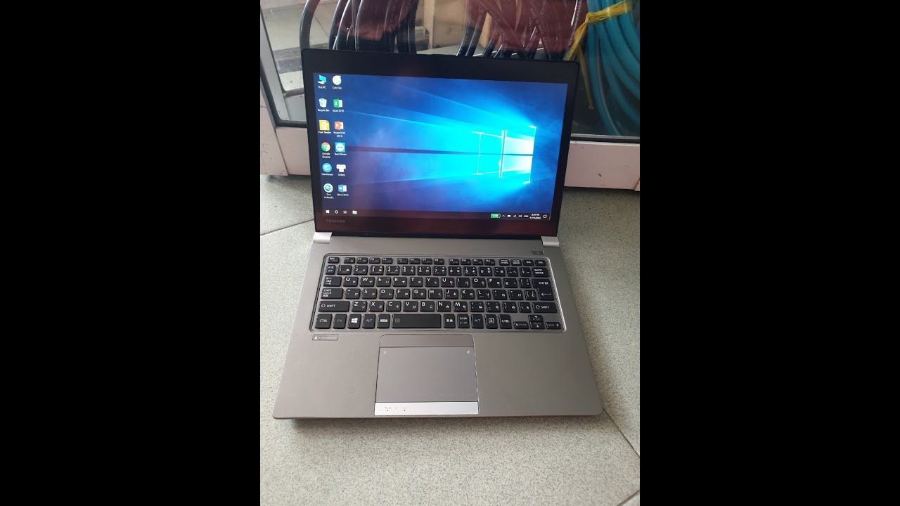 R63/P @Dynabook Touch screen - YouTube