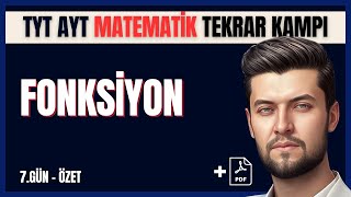 TYT AYT Matematik Tekrar Kampı | 7.Gün | Fonksiyon Konu Özeti #tyt #ayt