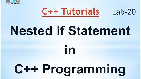 Nested If Else Statement in C++ Complete Vedeo  in Urdu-Hindi by IT4Solutions Vedeo 20