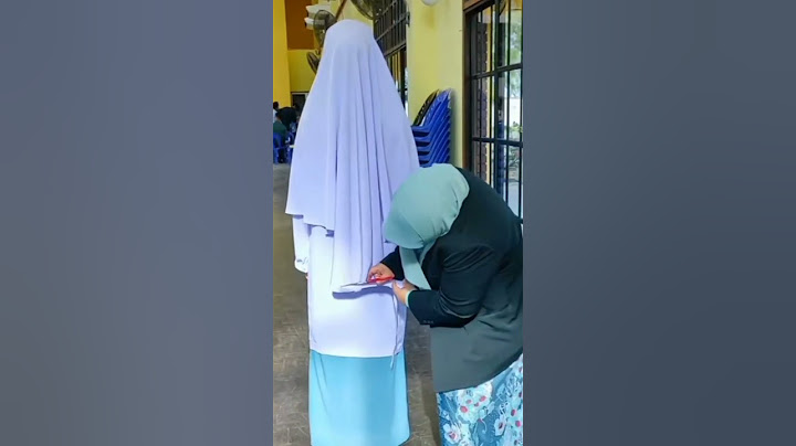 Guru gunting tudung sebab terlalu labuh