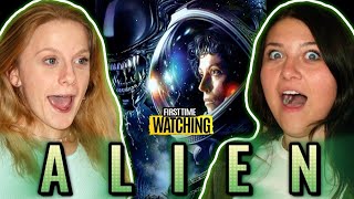 ALIEN Blew Abby's MIND  MOVIE REACTION and COMMENTARY | First Time Watching ! (1979)