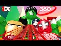 🔴VR 360 Avengers Lego Roller Coaster Video
