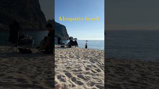 Пляж Клеопатра, Анталийское побережье зимой в январе #турция #море #пляж #пикник