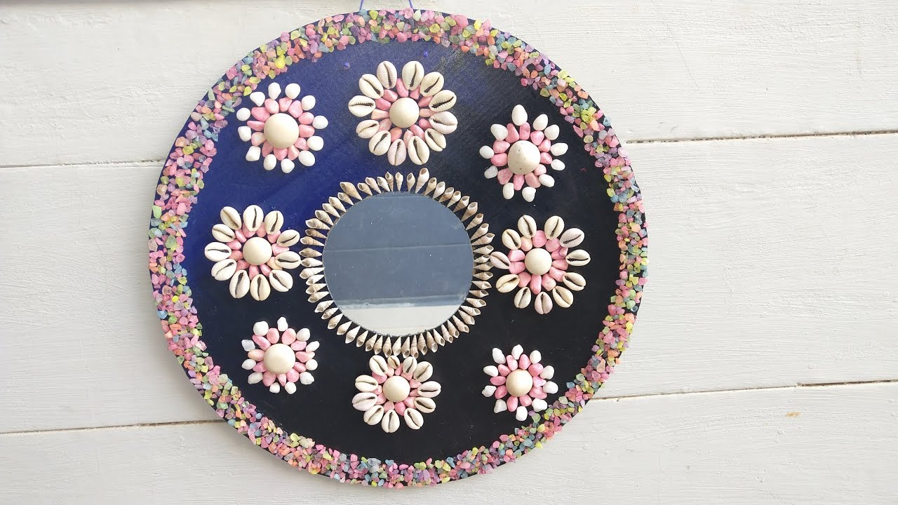 WOW!!! Mirror Decoration | Best Home Made mirror work | mirror craft
