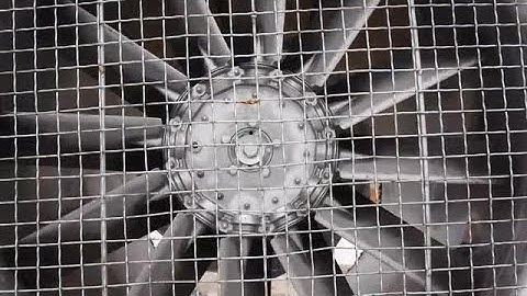 Turbine Rotating Slowly Stock Video