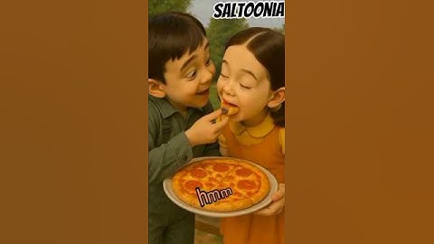 SQUID GAME AI PIZZA PEPPERONI ASMR #squidgame #squidgame2 #ai #asmr