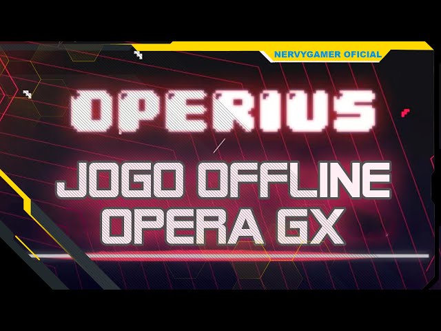 Operius, jogo de arcade, vence concurso para 1º game offline do Opera –  Vírgula