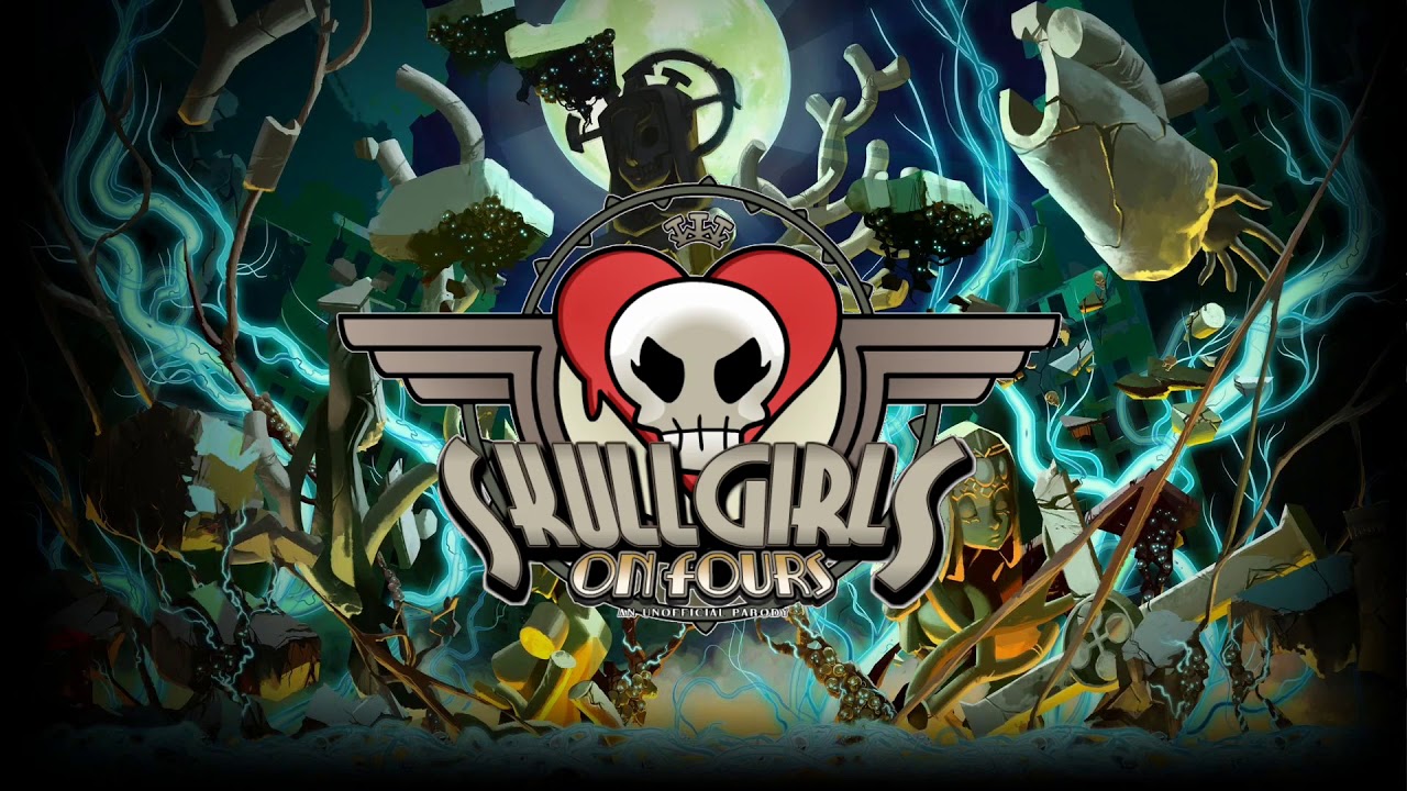 Skullgirls on fours