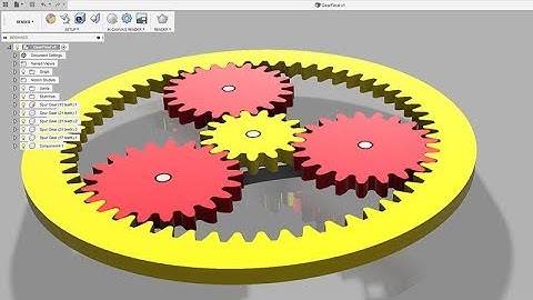 Fusion 360 - Planetary Gear