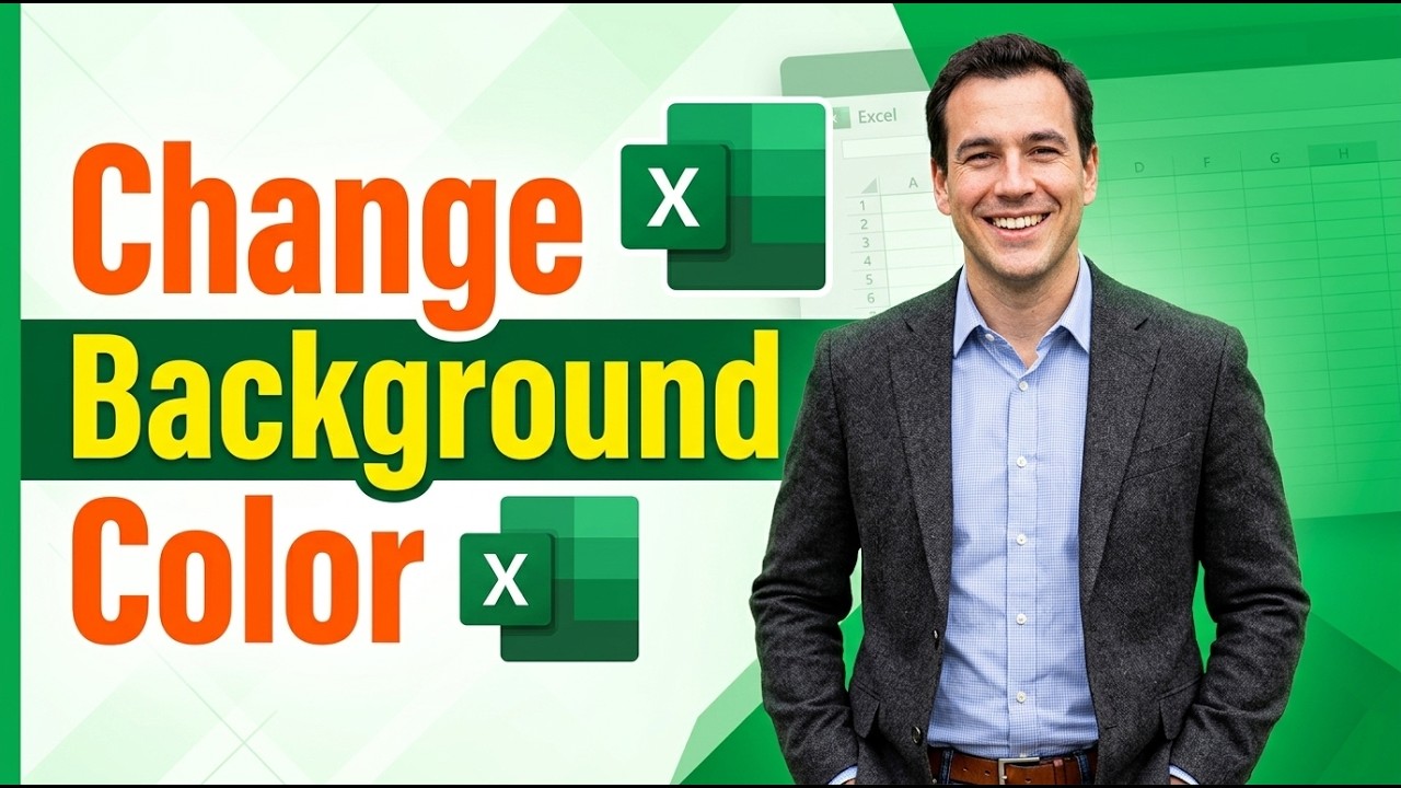 How To Change Background Color In Microsoft Excel [2026 Guide] - YouTube